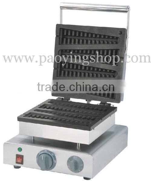 4pcs Commercial Use Non-stick 110v 220v Electric Lolly Waffle Maker