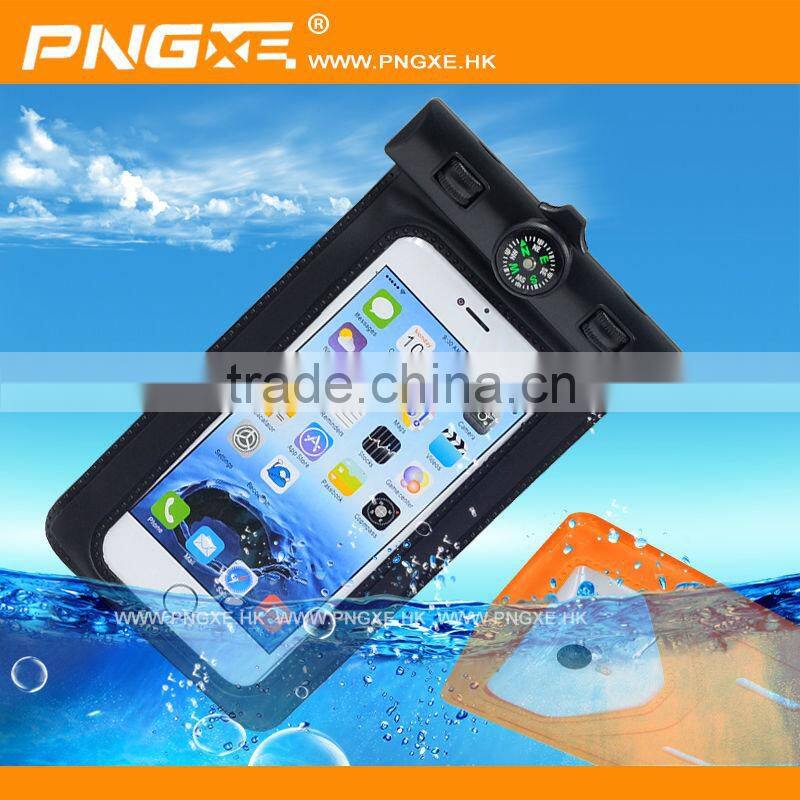 China supplier hot selling universal mobile phone pvc waterproof bag for samsung note3