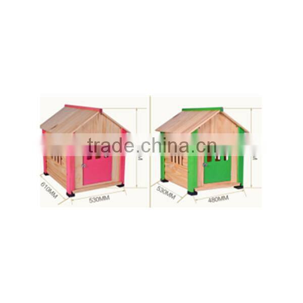 Trade assurance top grade custom wooden pet cage dog kennel house
