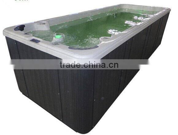 Factory New JY8601 5.8M big swim spa pool / spa swimming pool /swimming pool hot tub products