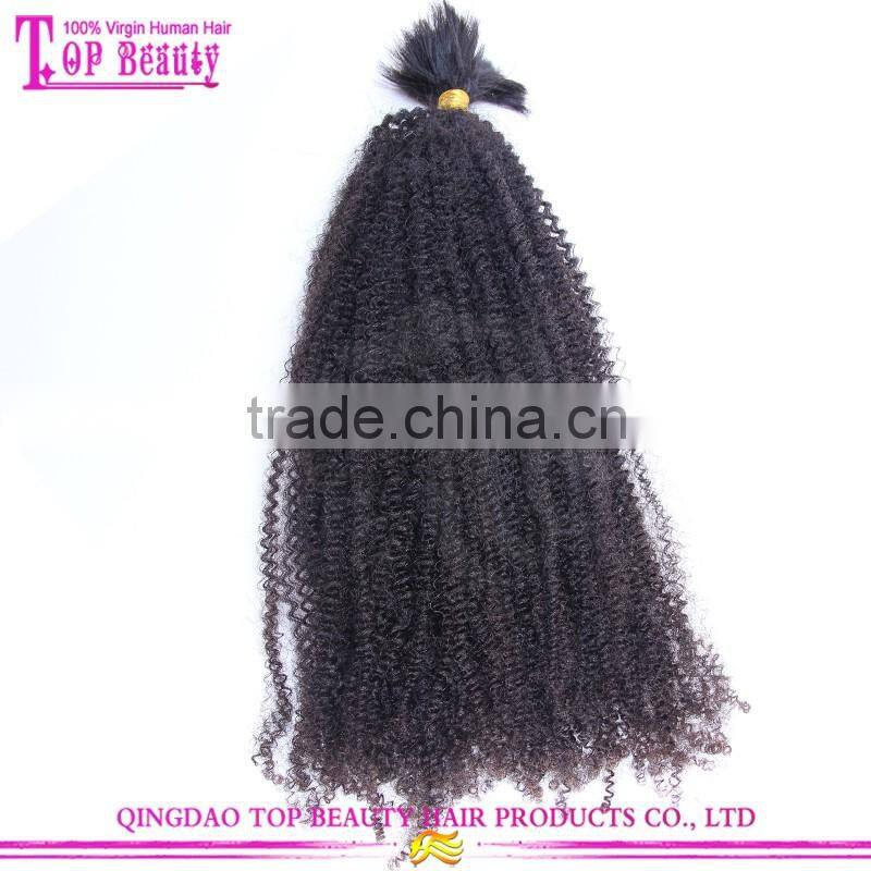 2016 Hot sale 100% brazilian bulk hair extensions without weft virgin bulk hair for braiding