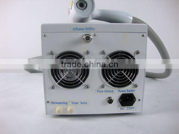 Video guide Long pulse Q-switch nd yag laser machine tattoo removal