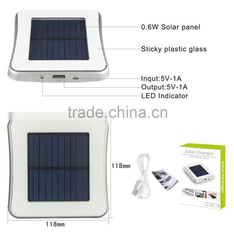 2016 new solar mobile phone charger,mobile solar charger,solar mobile charger 5000mah battery charger