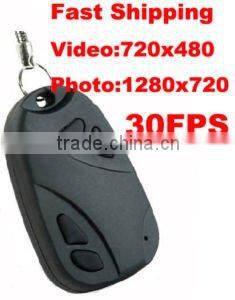 808 car key camera keychain very small camera