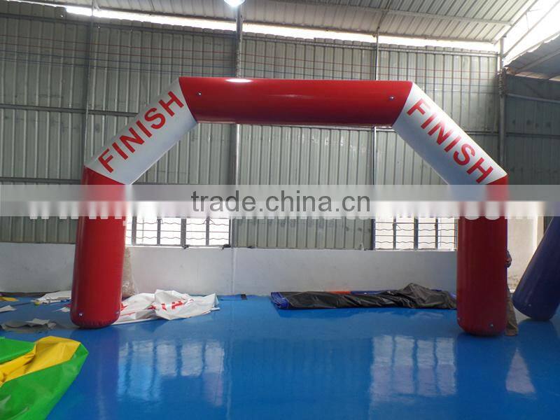 Inflatable Finsh Line Arch 18oz durable PVC material commercial START Inflatable arch