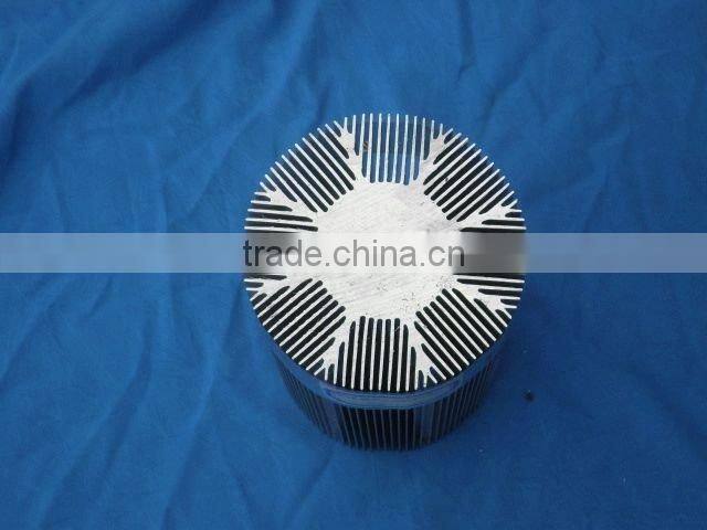 2014 hot new product Aluminium lighting Column heat sink
