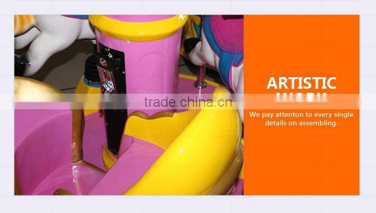 Funshare 2015 Cute Design Kids Carousel For Sale Merry Go Round Carousel Machine