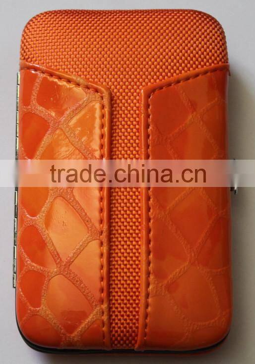 2015 cheap nails suit cosmetic manicure set in pouch