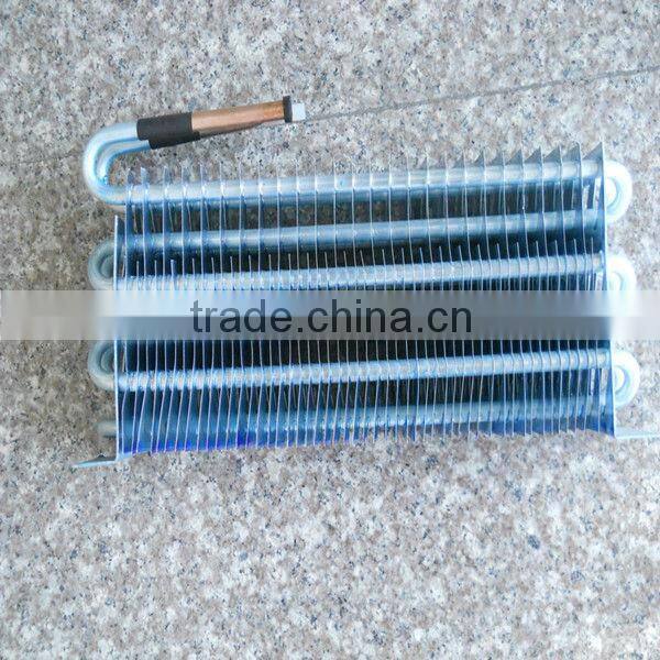 refrigerator fin type evaporator condenser