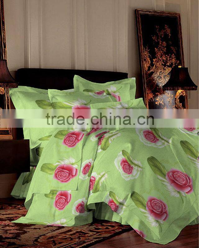 Disperse/Pigment Printed Fabric for Bedding