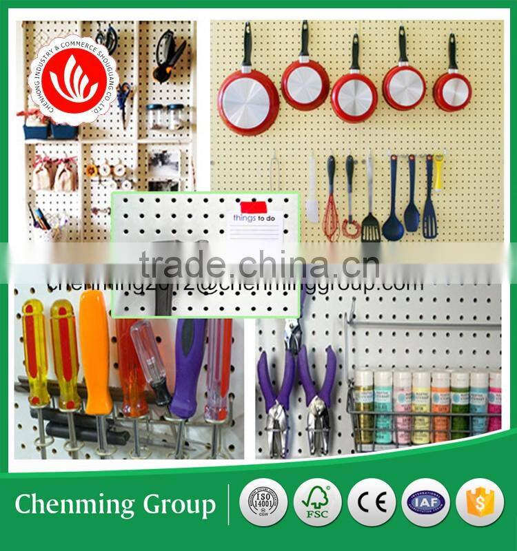 MDF hole board/Pegboard/perforated board