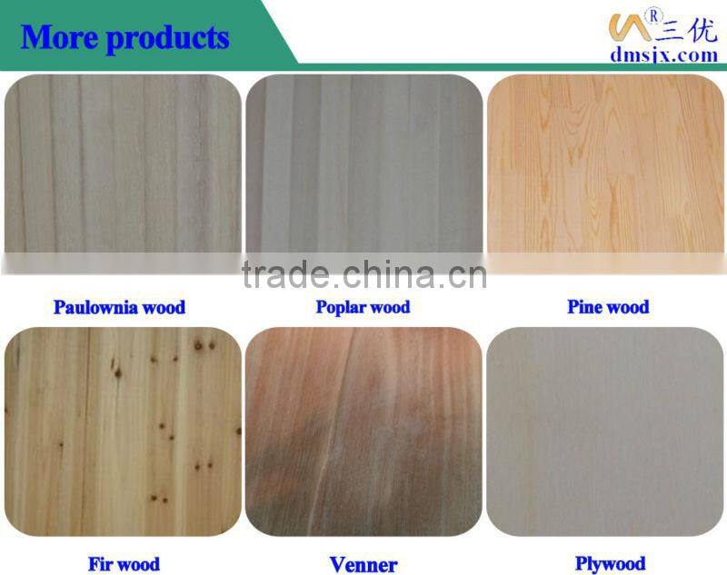 UV3S(clear coat) and dovetail groove edge glued solid poplar board