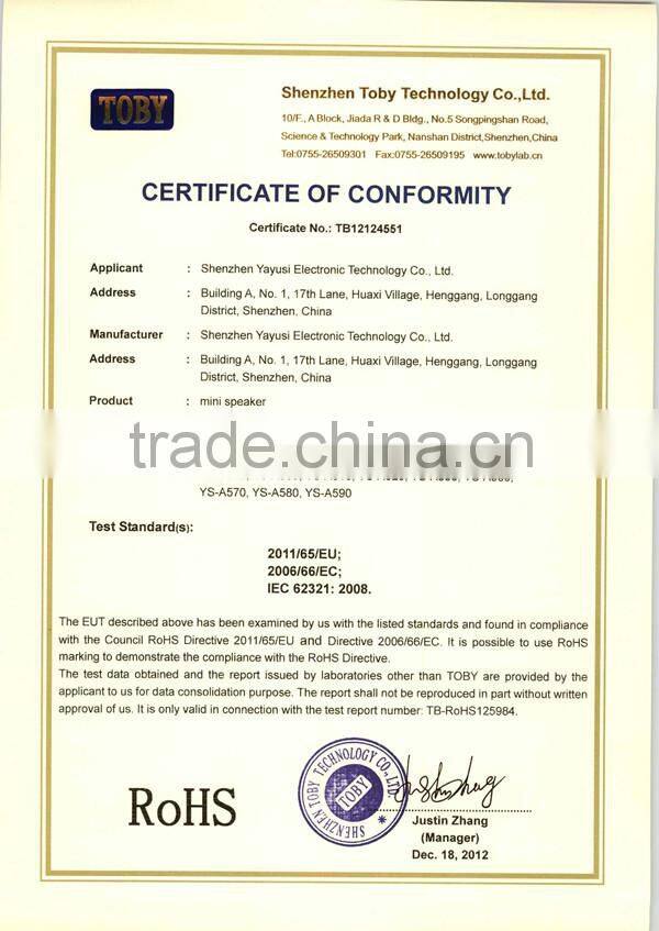 tablet stereo mini speaker