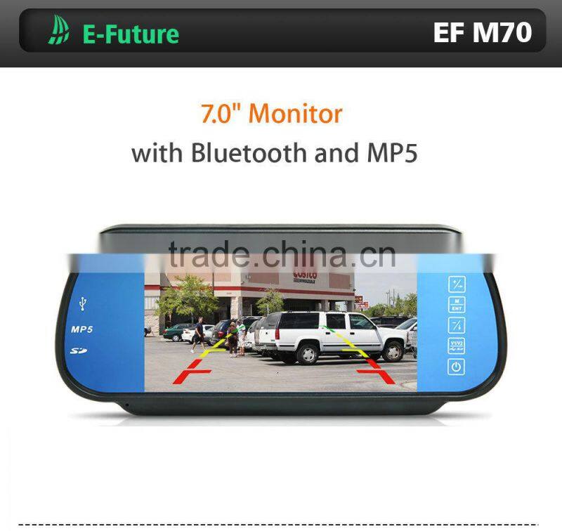 Car Mirror Parking Sensor with Wide Rear View