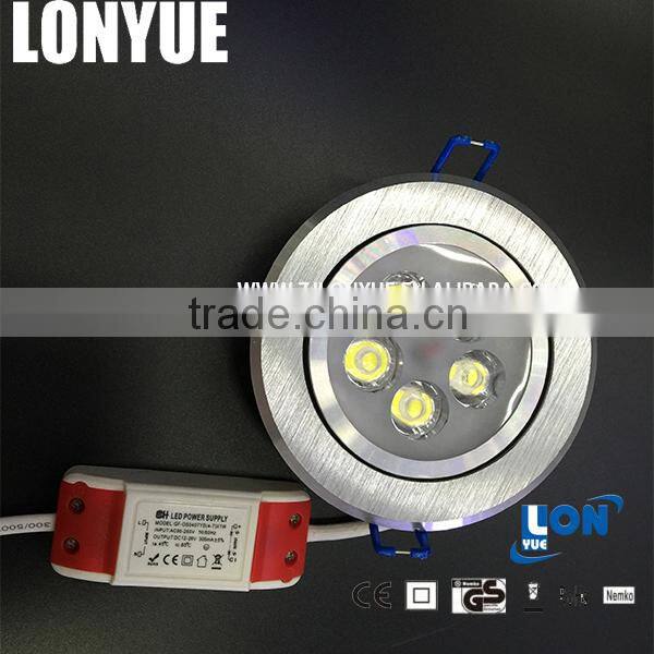 5W LED CEILING LIGHT HIGH QUANLITY recessed led ceiling light