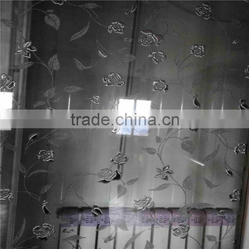 4mm titanium coated glass acid etched glass