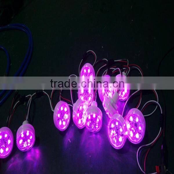 48mm led point lights source led visual pixel poi 6leds smd5050 rgb
