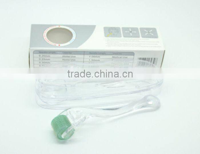 micro derma needle roller/micro needling skin nurse system/192 titanium needles dermaroller/look for distributor