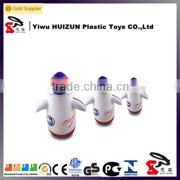 48cm inflatable penguin tumbler with new style;inflatable tumbler