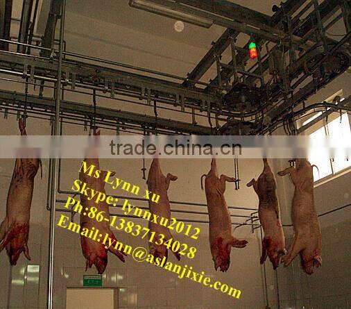 pig slaughtering machine line /80 head per hour pig slaughter line