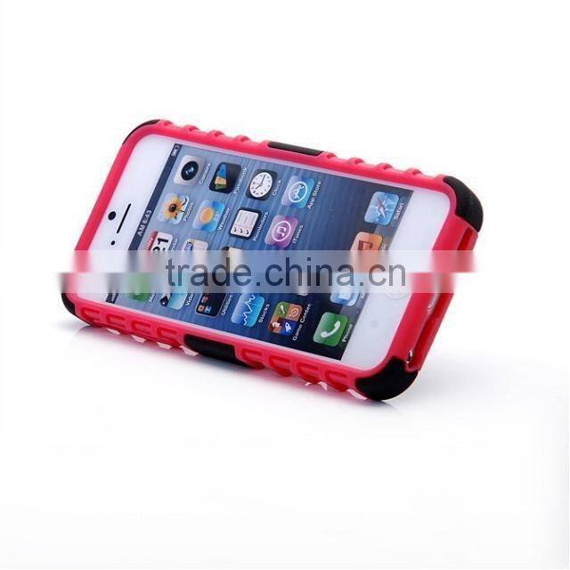 FOR iphone SE Case Armor case Heavy Duty Hybrid Rugged TPU Impact Kickstand Hard Cover ShockProof for iphone 5