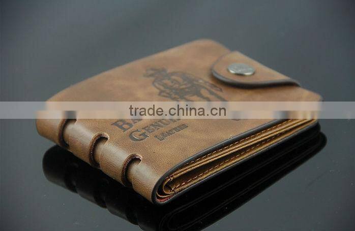 New Arrival High Quality Cheap Male Purse PU Leather Mens Replica Short Designer Wallet Wholesale