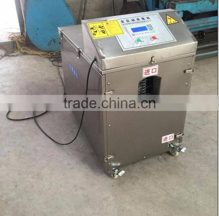 Hot sale in 2016 high quality 304 stainless steel body automatic fish cleaning machine for sale