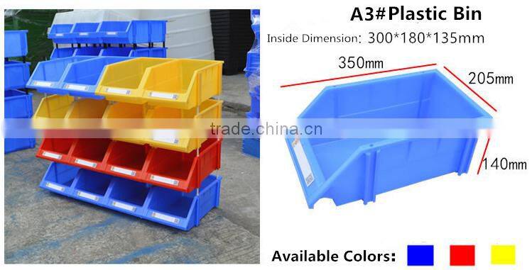 Stacking Plastic Container Warehouse Shelving Bin