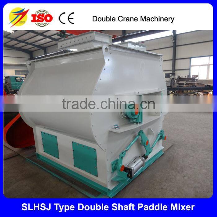 1-6 Tons Per Hour Double-shaft Paddle Mixing Machine for Animal, Chicken, Pig, Cattle Feed