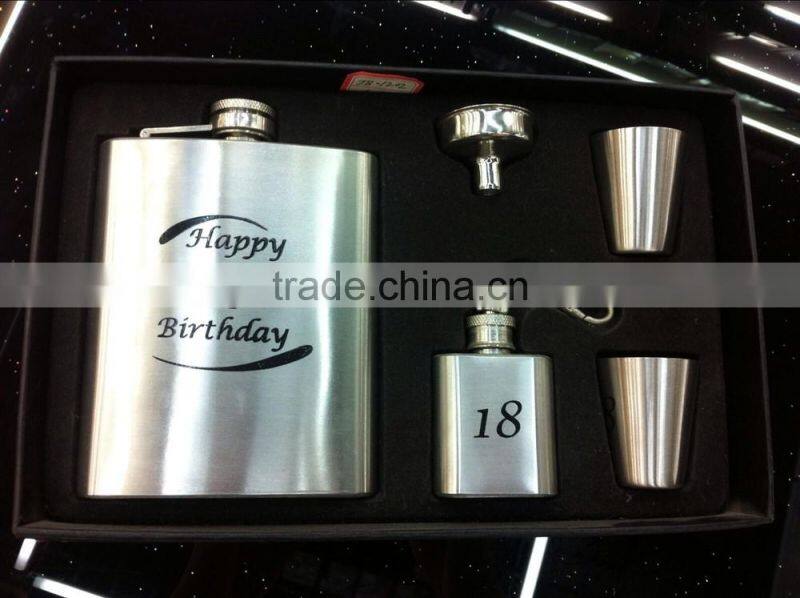 Stainless steel Hip flask