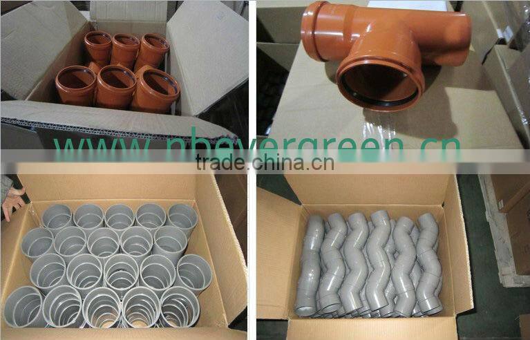PVC pipe fitting female coupling with brass insert