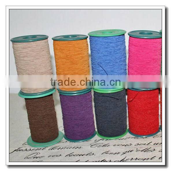Jacquard braided elastic rope for paper bag making machine