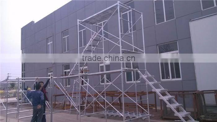 galvanized scaffolding