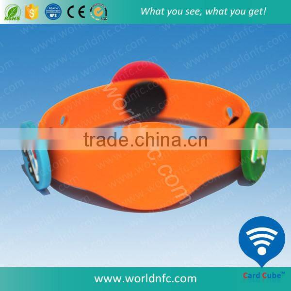 UHF RFID Writable Plastic PVC Wristband