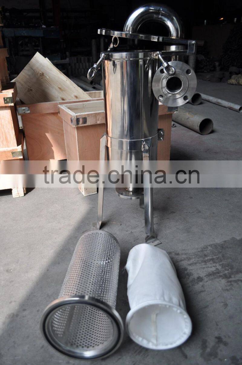 ss304/316 sanitary cartridge filter housing for liquid