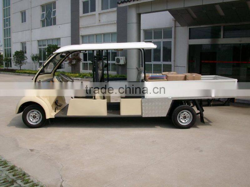 48v 4 seater rear cargo box electric pickup truck