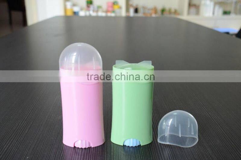 2017 flat deo stick bottle sifter head deodorant sitcks for women