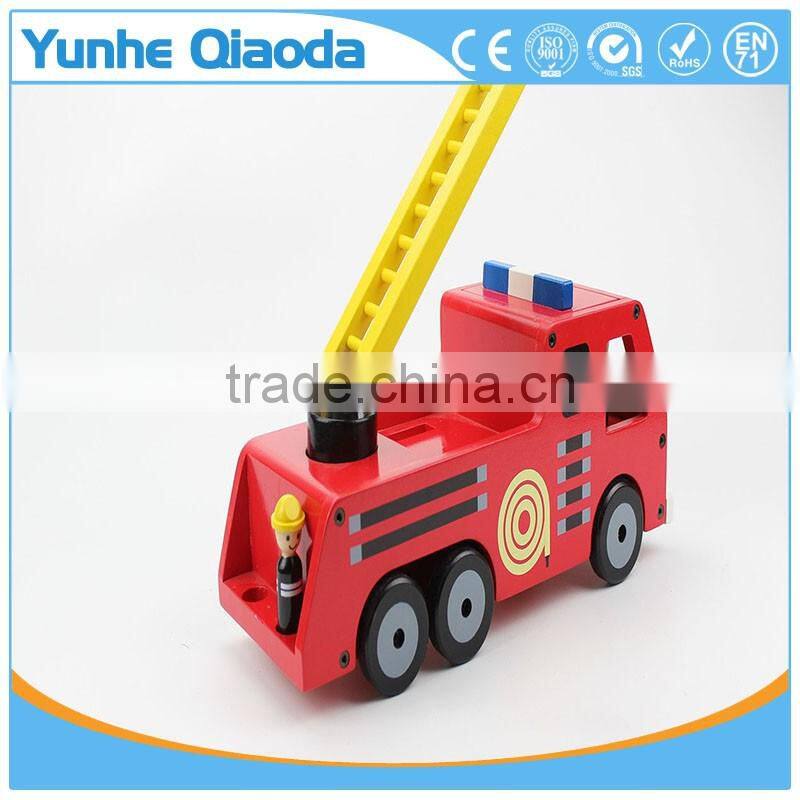 Fire Truck Wooden Play Set