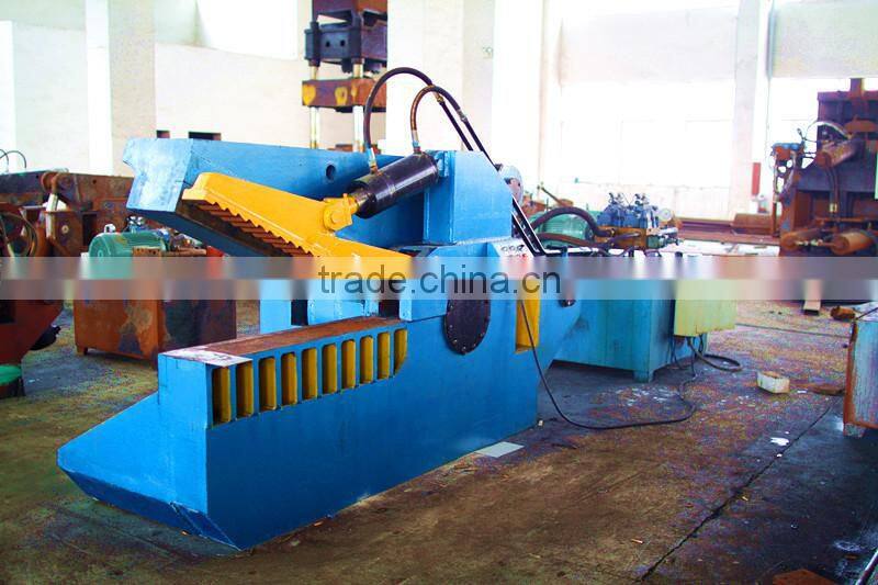 Q43-400 hydraulic scrap metal sheet cutting machine