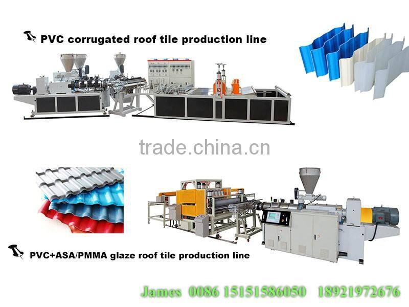HorseRider noise resistant roofing sheet extruding machine