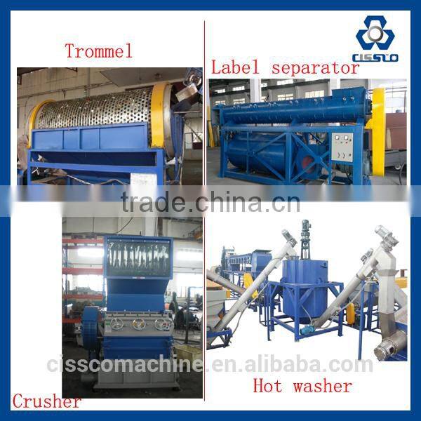 USED PET BOTTLE RECYCLING LINE - RECICLADORA DE BOTELLAS DE PET