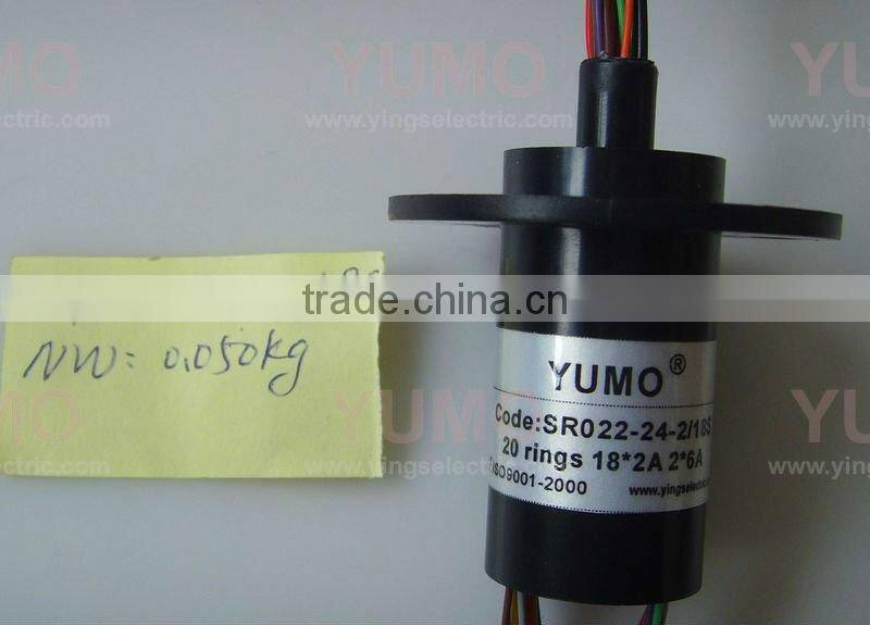 SR022-24-218S YUMO cheap and high quality capsule slip ring SR022