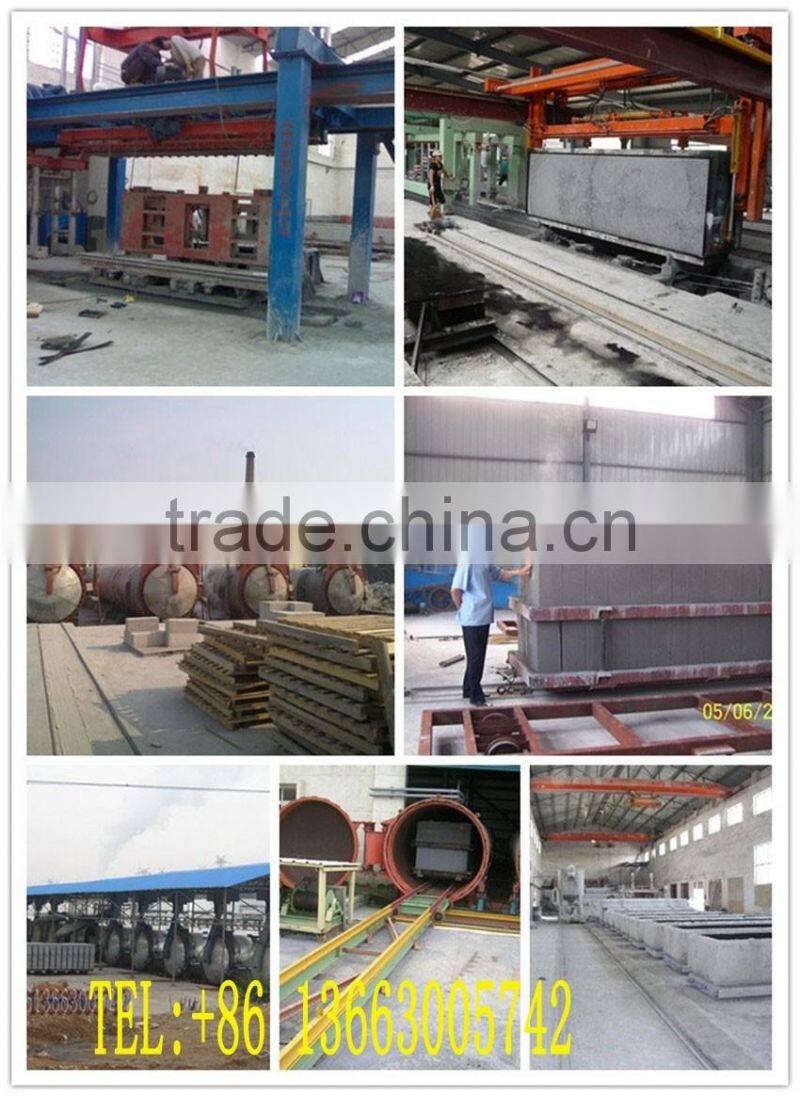 Lightweight Autoclaved Aerated Concrete AAC Panel Making Machines, Wall Panel Production Line