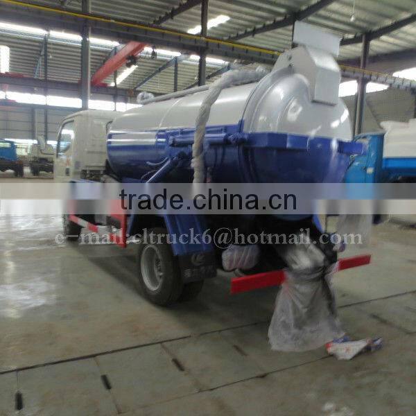 DONGFENG FRK 4*2 Mini Sewage Suction Truck 3000L