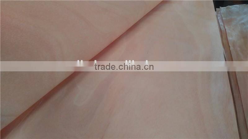Wells Grade a b c No pin dots 0.3mm 4'x8' natural okoume face Veneer