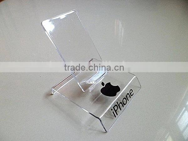Natural organic mobile phone display stand