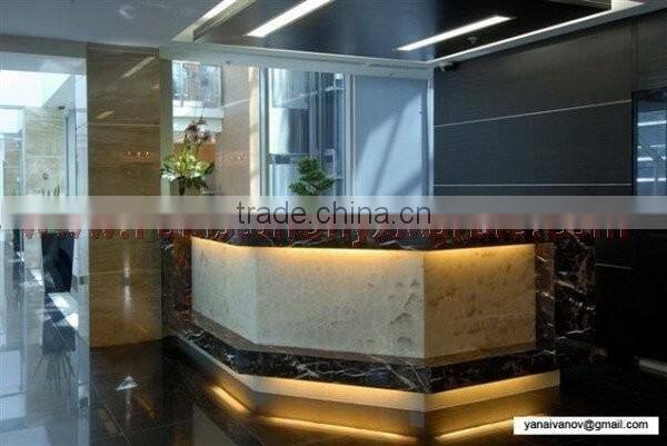 Marbling design ONYX BACKLIT PANELS FOR WALLS COUNTERS