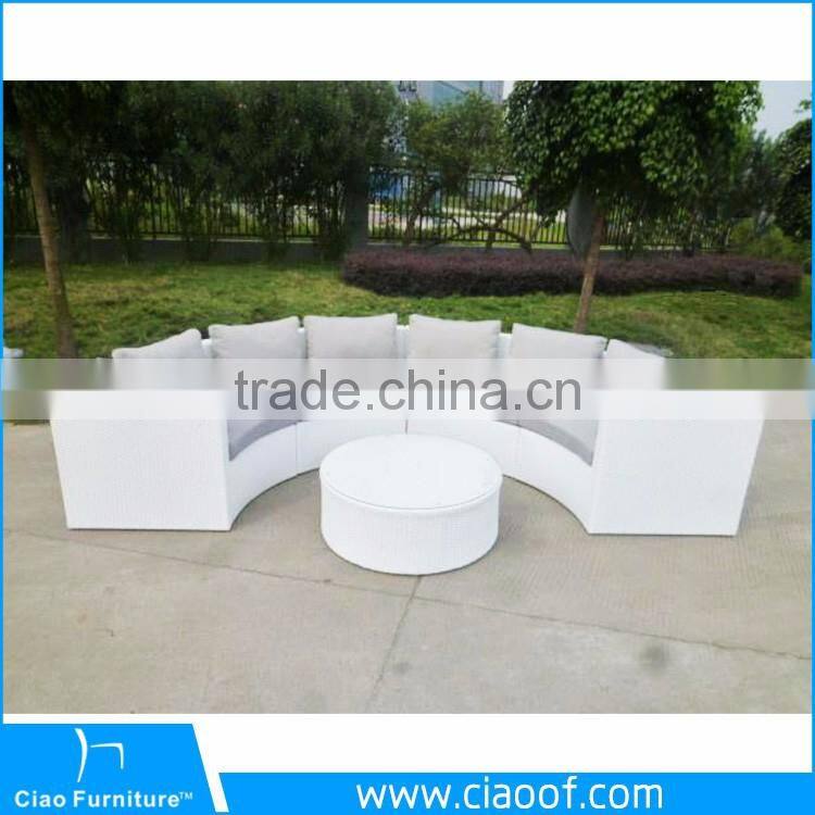 Sectional Garden Round Sofa Set Rattan Outdoor Furniture Philippines Manila