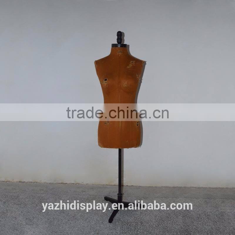 hot sale male display fabric torso with shoulder mannequin for suits display