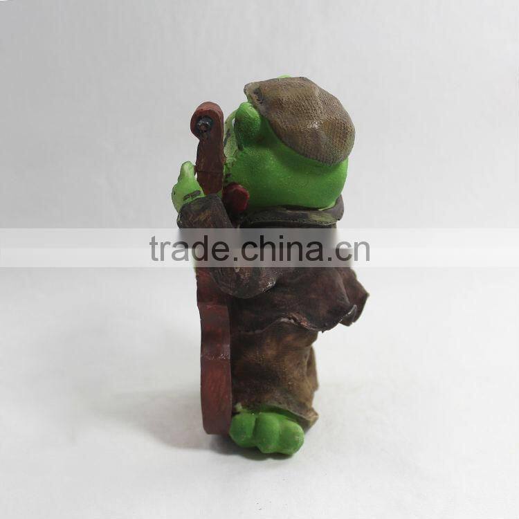 Garden musical frog decorative items